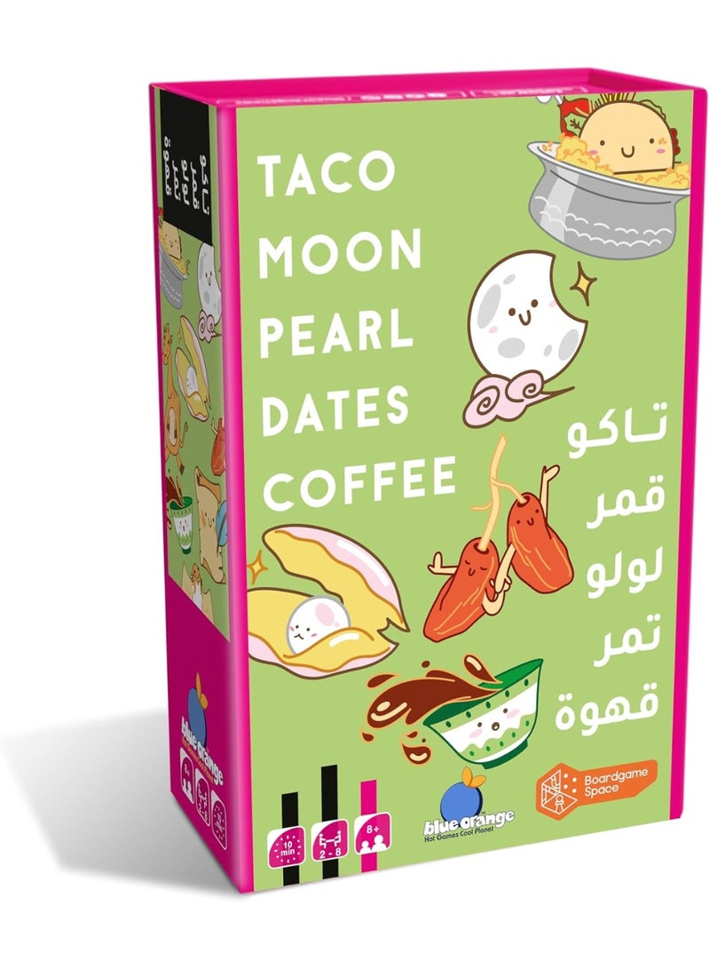 Boardgame Space Taco Moon Pearl Dates Coffee - Image 1